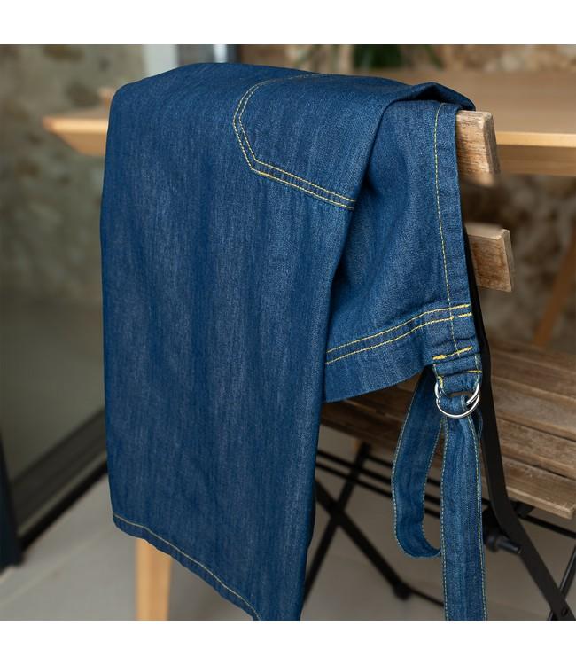 CHEF - schort - 70x90cm - 4st - JEANS DENIM