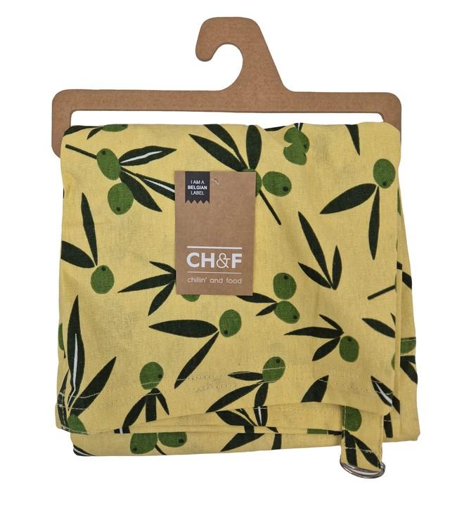 CHEF - apron - 70x90cm - 4pc - OLIVE IT JOJOBA