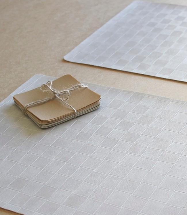 PLACEMAT - POLYLINE - 30x43cm - 12st - NILO NATURE