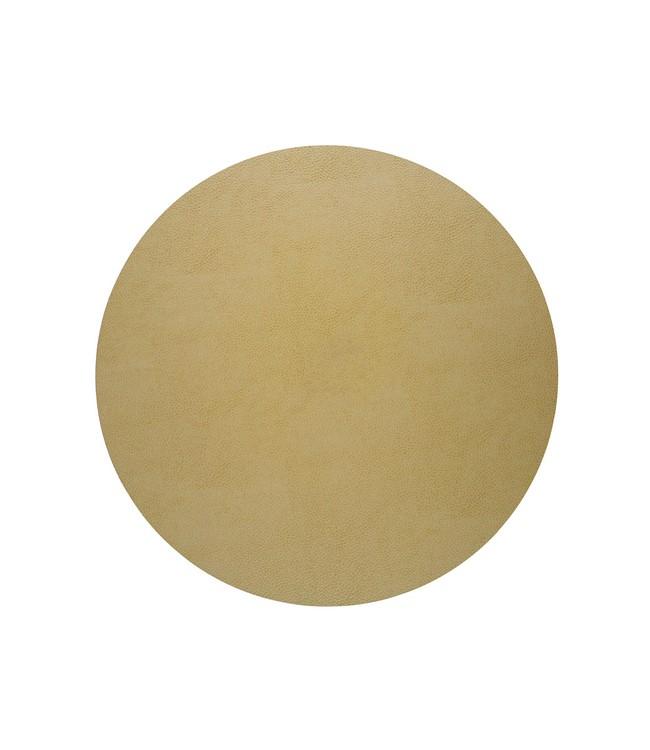 SKINNATUR - placemat circle - 38cm rond - 12st - GOLD