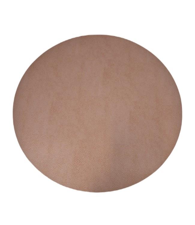 SKINNATUR - place mat circle - 38cm round - 12pc - COPPER