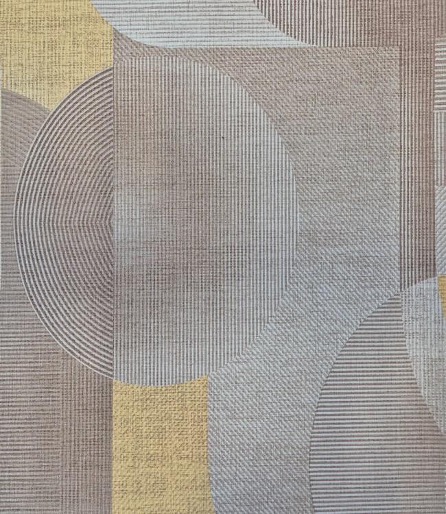 UNINAP - textile effect - 140cm - 15m - RETRO OCHRE