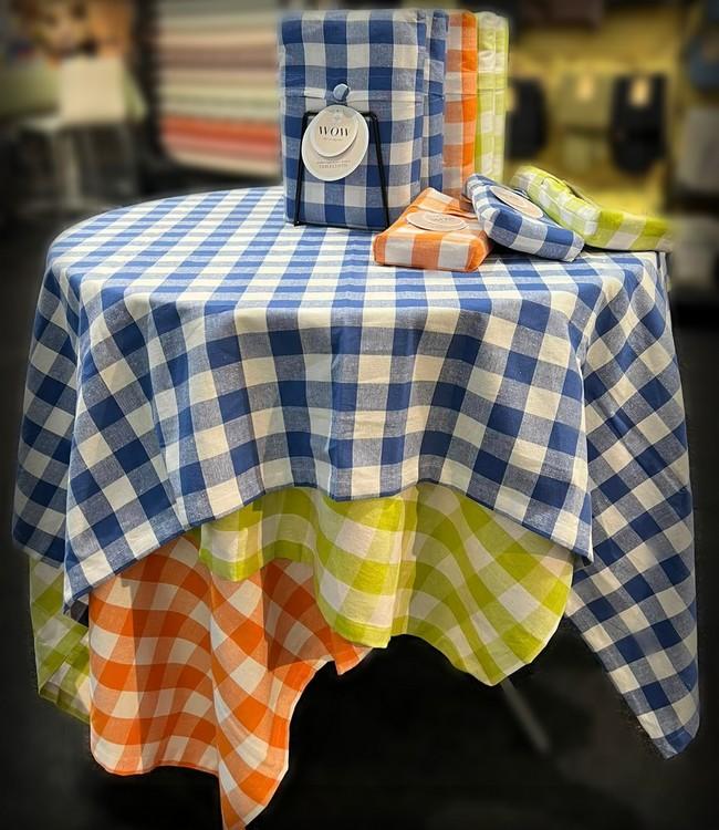 WOW - tablecloth - 150x250cm - 2pc - SPRING APRICOT