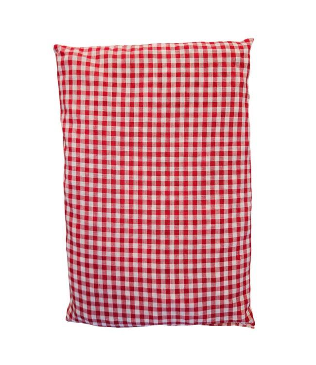 WOW - cherry stone pad - 20x30cm - 12pc - PLAID RED/WHITE